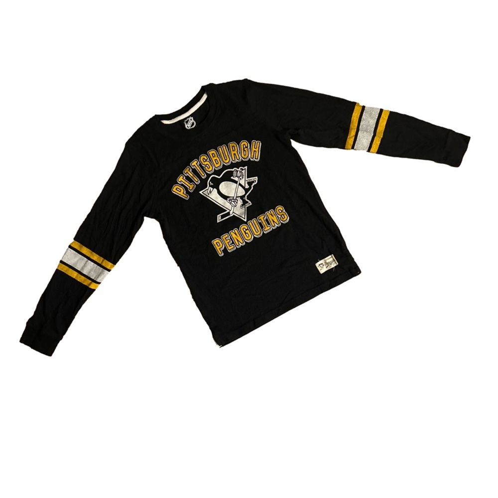 Pittsburgh Penguins Black Long Sleeve Shirt